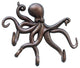 Antique Copper Octopus Hook 11"