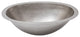 Premier Copper LO19FEN 19" Oval Bathroom Sink in Electroless Nickel