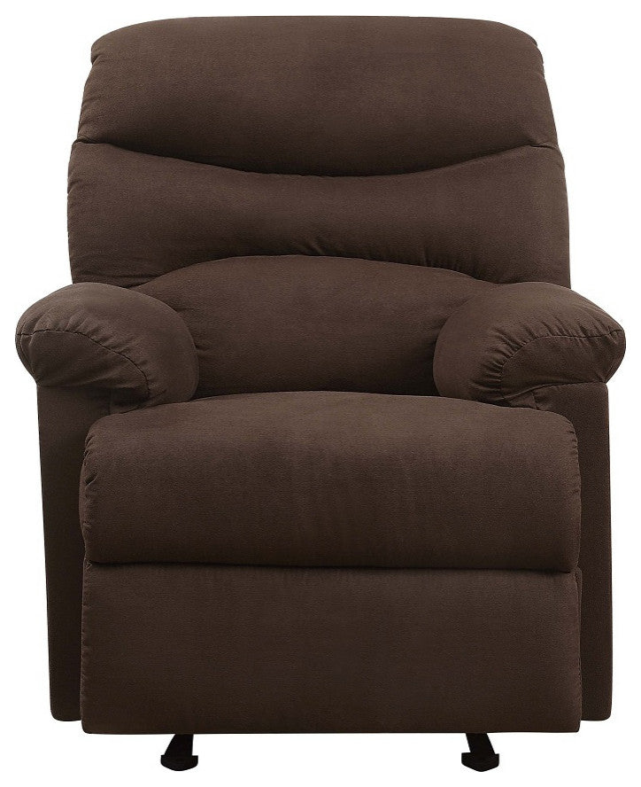ACM-00632W, ACME Arcadia Recliner, Motion, Chocolate Microfiber