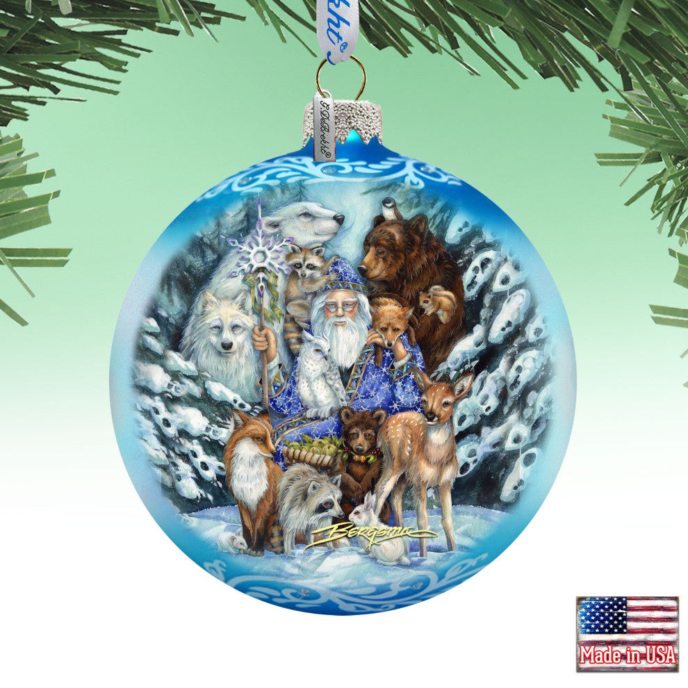 The Animal Whisperer Glass Ornament Limited Edition