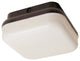 Decorative Outdoor Energy Saving Protek Square Fixture Black