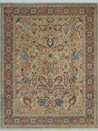 Pak-Persian Talitha Beige/Navy Rug, 9'1x11'9