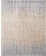 Corben R39G9 Transitional/Industrial Rug, Blue/Beige, 4'x6'