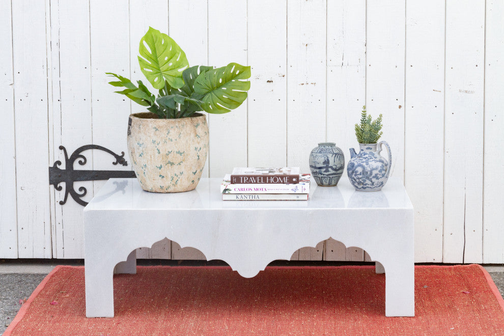 Elegant Taj Marble Coffee Table