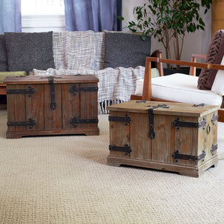 2 Piece Decorative Trunks