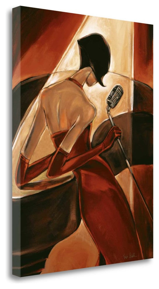 "Fever" By Trish Biddle, Giclee Print on Gallery Wrap Canvas, Ready to Hang