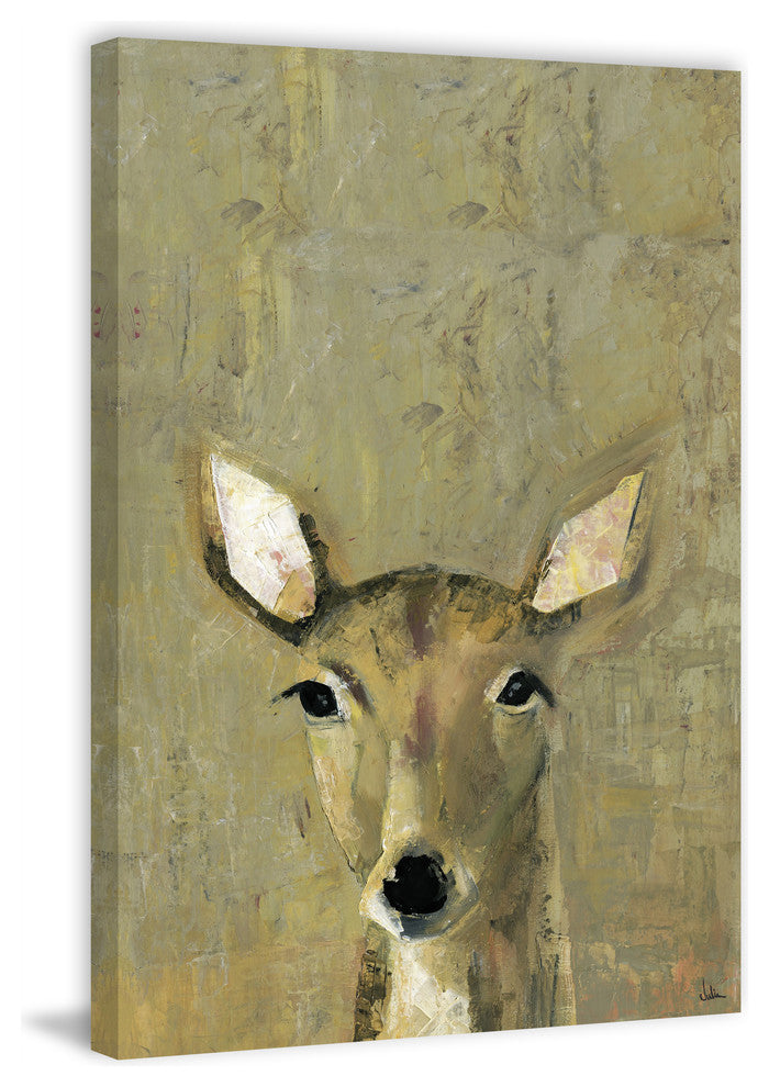 "Oh My Deer" Painting Print on Wrapped Canvas, 12"x18"