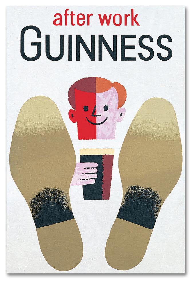 Guinness Brewery ''After Work Guinness'' Canvas Art, 12"x19"