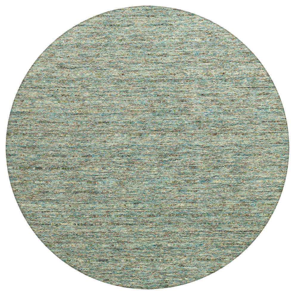 Dalyn Reya RY7 Turquoise 12'x12' Round Rug