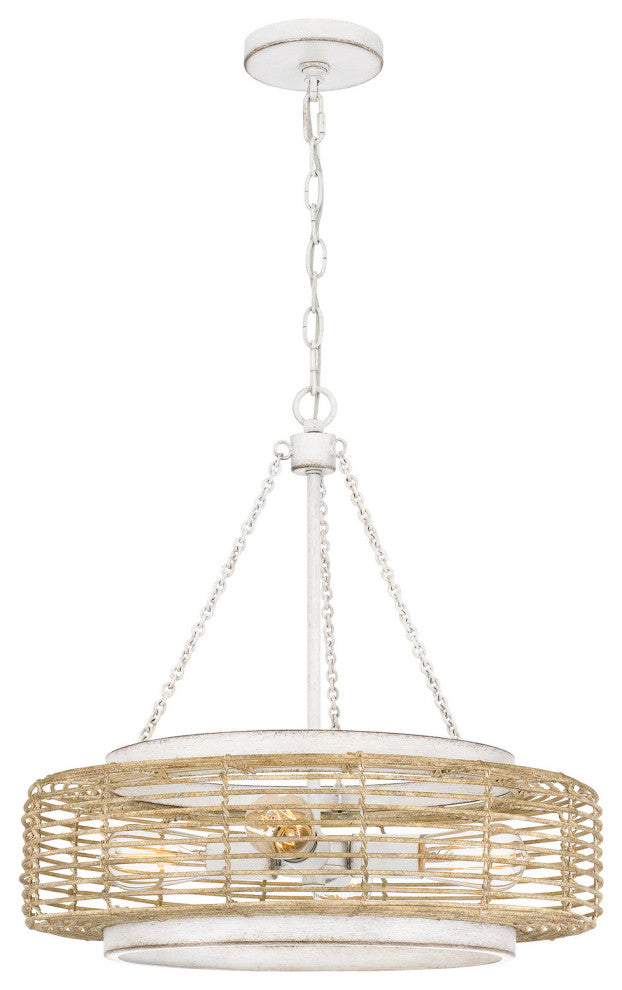 Quoizel QP5573AWH 4-Light Pendant, Quoizel Pendant