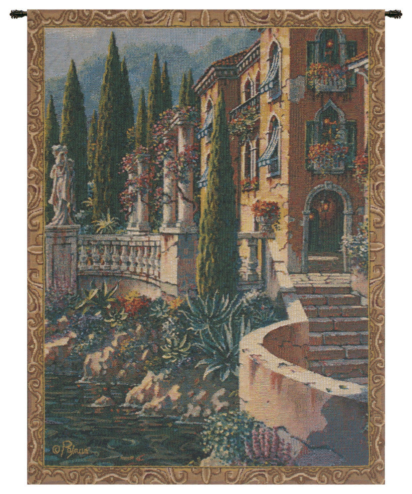 Morning Reflections Mini Belgian Wall Tapestry
