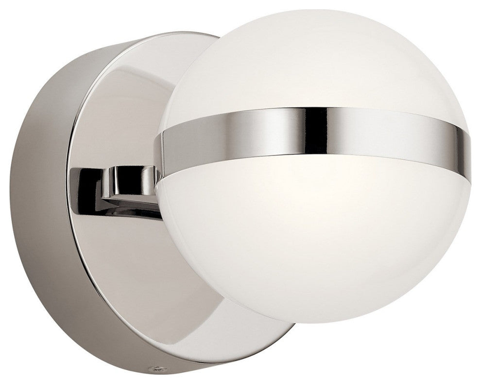 Kichler 85090PN LED Wall Sconce, Polished Nickel Finish