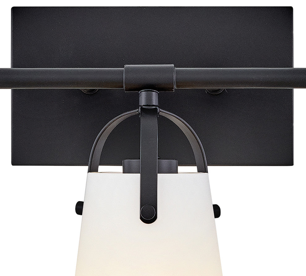 Hinkley Foster Medium Three Light Vanity, Black