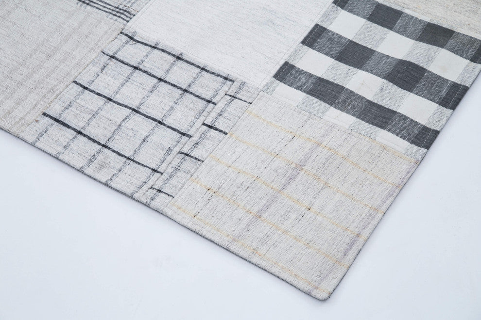 Rug N Carpet - Handmade Oriental 8' 0'' x 10' 0'' Vintage Patchwork Kilim Rug