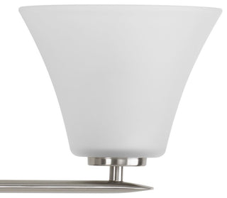 Bravo Collection 4-Light Bath Light, Brushed Nickel