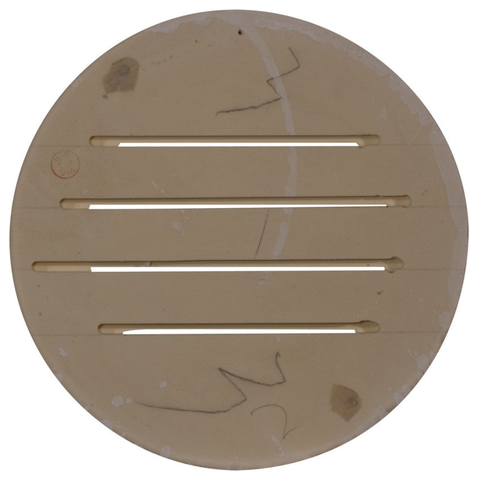 12"W x 12"H Round Gable Vent Louver, Functional