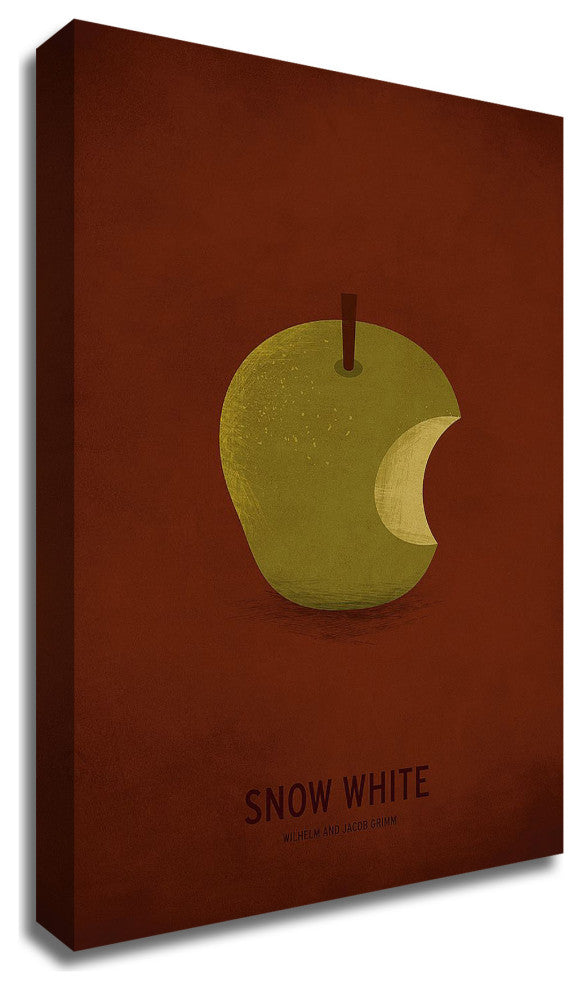 "Snow White" by Christian Jackson, Print on Canvas, 24"x36"