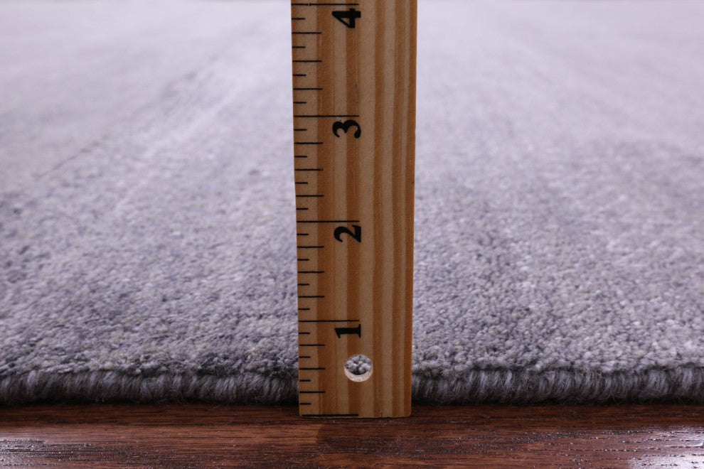 Savannah Grass Wool and Silk Hand Knotted Rug 6' 0" X 9' 2" Q11402