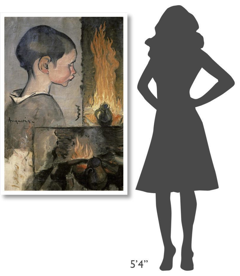 "Profile of a Child (Profil d'Enfant)" Print by Louis Anquetin, 32"x46"