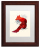 Robert Farkas ''Bad Memories'' Art, Wood Frame, White Mat, 14x11