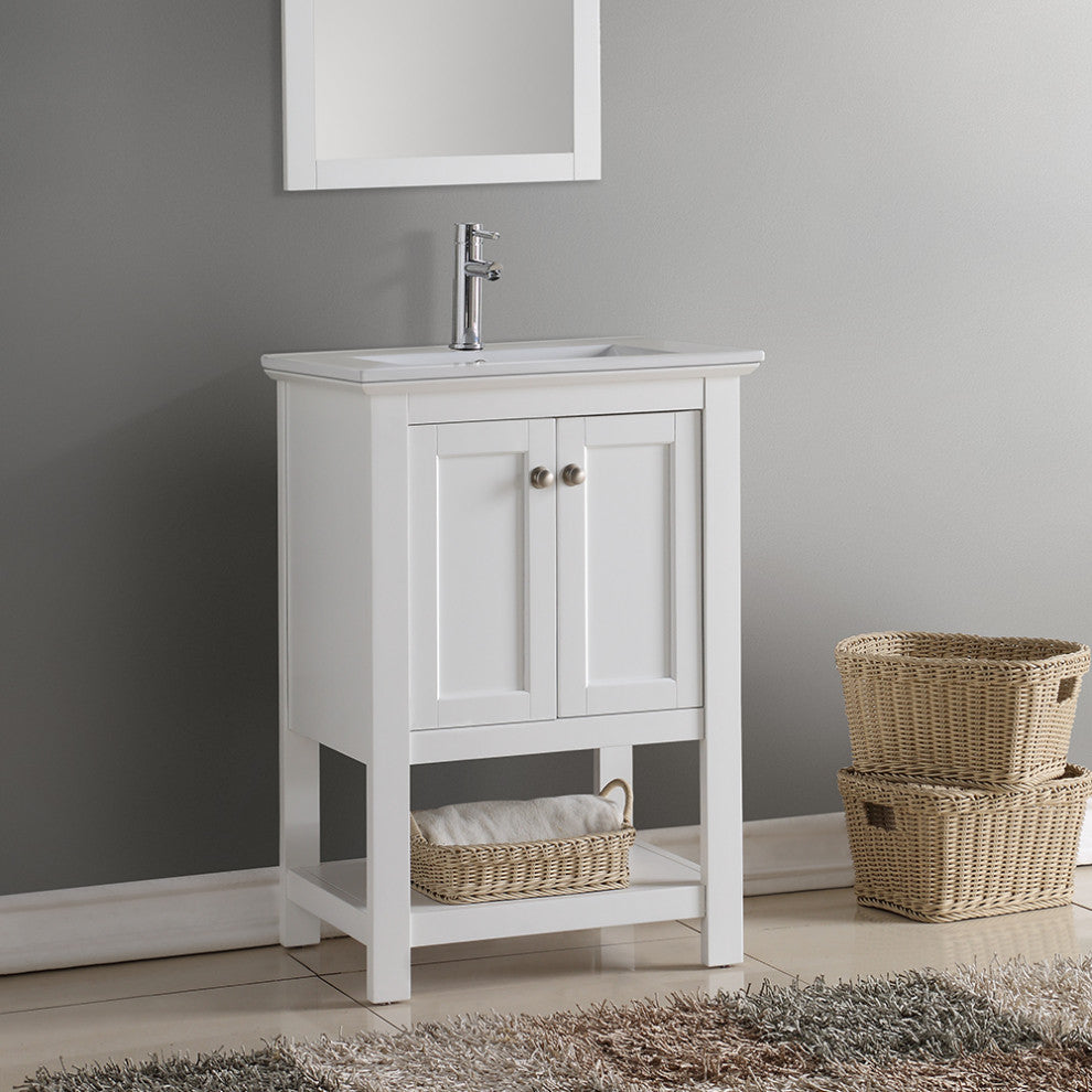 Fresca Manchester 24" White Vanity