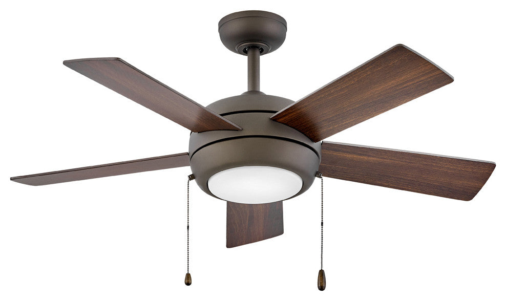 Hinkley Croft 42" Integrated LED Indoor Ceiling Fan, Metallic Matte Bronze