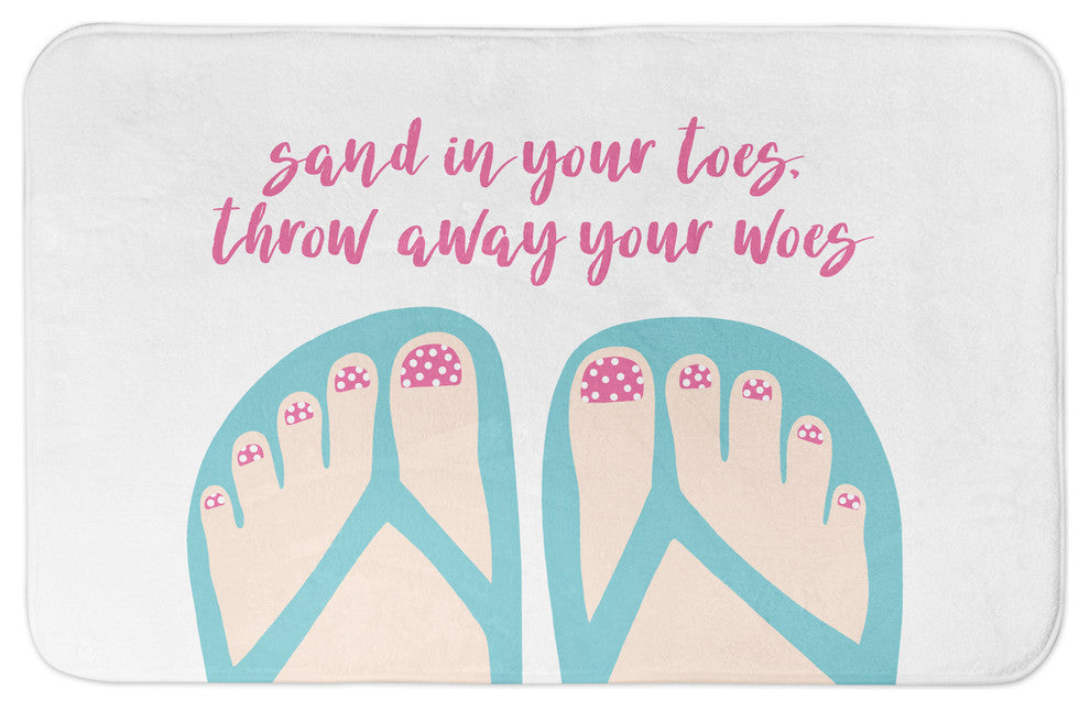 Sand in Your Toes 34x21 Bath Mat