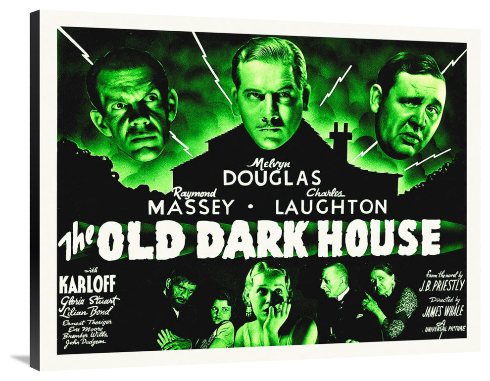 "The Old Dark House" Stretched Canvas Giclee by Hollywood Photo Archive, 40x32"