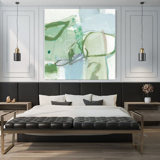 "Olive I" Fine Art Giant Canvas Print, 72"x72"