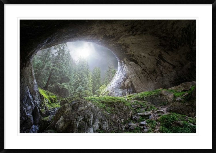 "Peek To Heaven" Framed Digital Print by Esmee Prexus, 44x31"