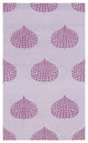 Rug N Carpet - Handmade Wool 3' 4'' x 5' 6'' Modern Design Dhurrie Kilim Rug