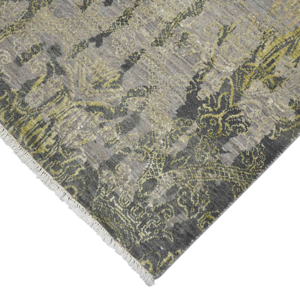 Pearl Area Rug, Light Gray, 9' x 12', Persian