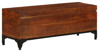 Storage Trunk 43.3X13.8X16.1 Solid Acacia Wood