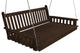 Cedar Traditional English Swingbed, Walnut Stain, 4 Foot