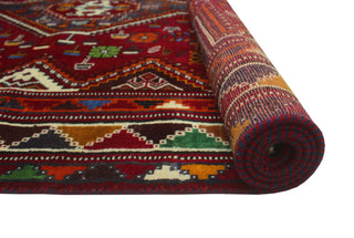 Fine Vintage Distressed Ilhom Red Rug