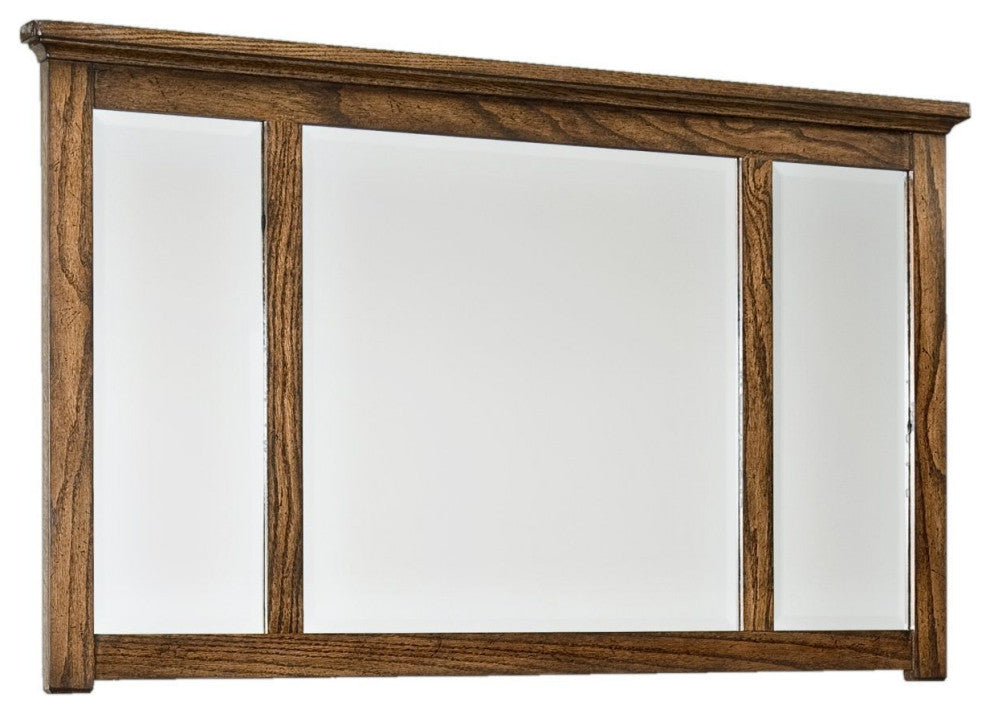 Oak Park 48" Wide Dresser Mirror, Mission