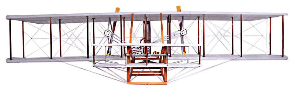 c1903 Wright Brothers 8' Cedar Wood Replica Plane Model