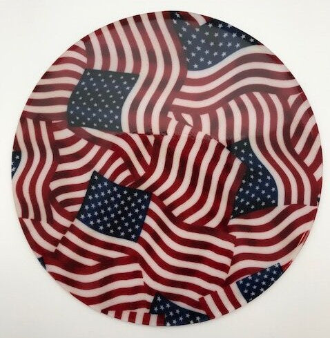 Andreas Flag Trivet, 10" Round