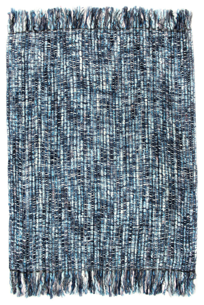 Discontinued Sasha Throw Ocean Blue - Blue