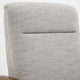 Terni Wood Arm Push Back Recliner, Performance Fabric, Sea Oat