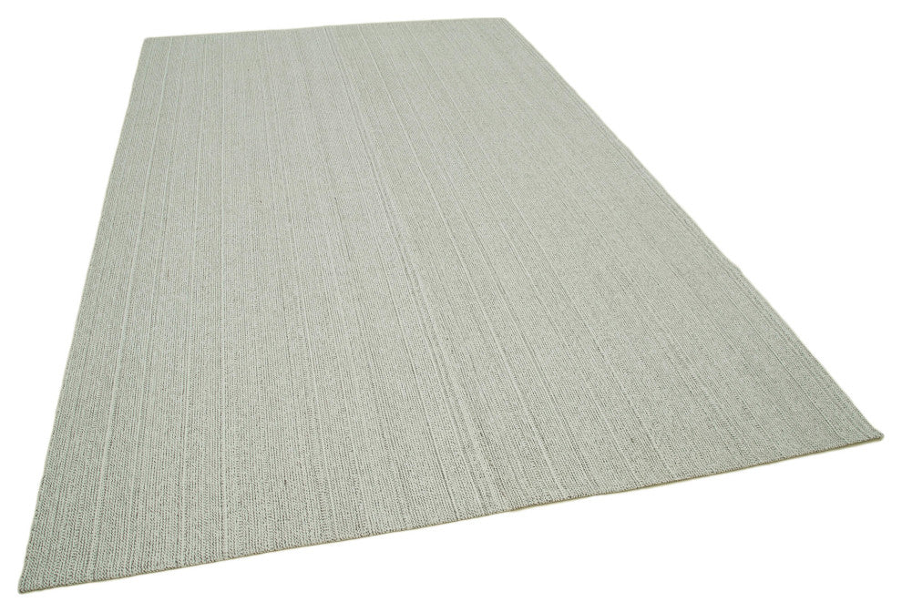 Rug N Carpet - Hand-knotted Turkish 6' 9'' x 10' 6'' Decorative Wool Kilim Rug