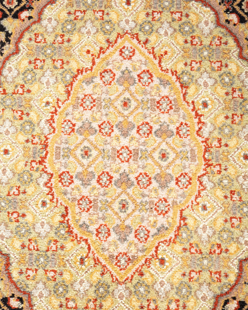 Mogul, One-of-a-Kind Hand-Knotted Area Rug Ivory, 6' 8" x 10' 0"