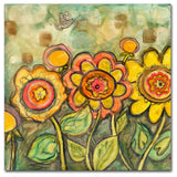 Wyanne 'Morning Light' Canvas Art, 35"x35"