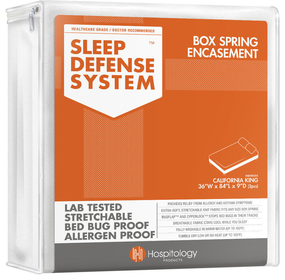 Sleep Defense System - "Bed Bug Proof" Box Spring Encasement, Cal King