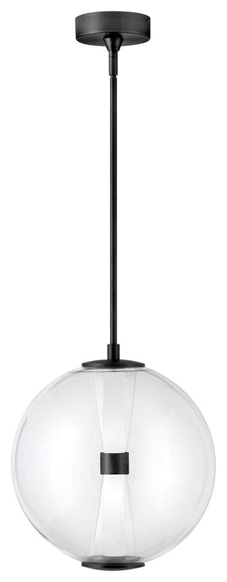 Hinkley Elin Medium Globe Pendant, Black