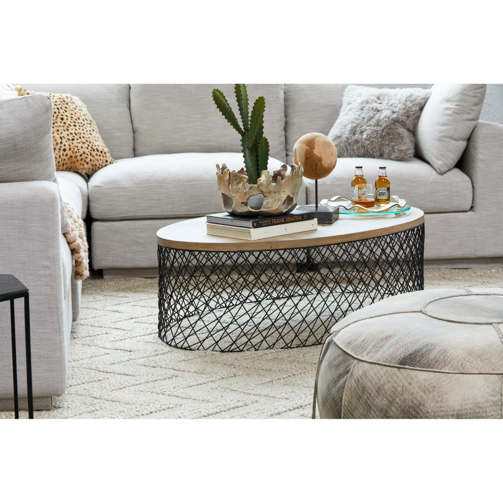 Industrial Celeste Coffee Table - Grey