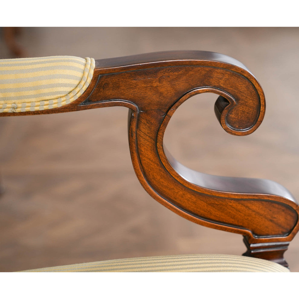 Regency Upholstered Dining Chair