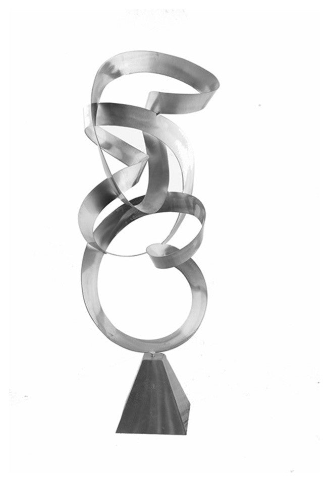 Infinite Path Metal Sculpture Original Artwork