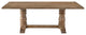 Acme Leventis Dining Table, Weathered Oak