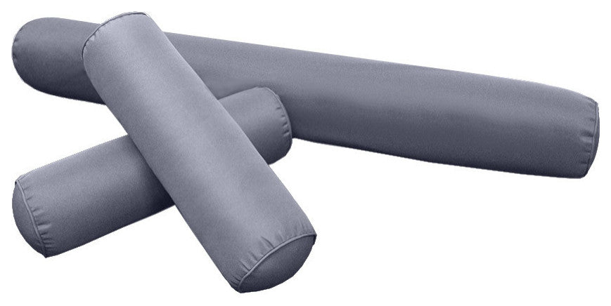 Style6 Twin Size Pipe Trim Mattress Bolster Pillow Outdoor Slip Cover ONLY AD001